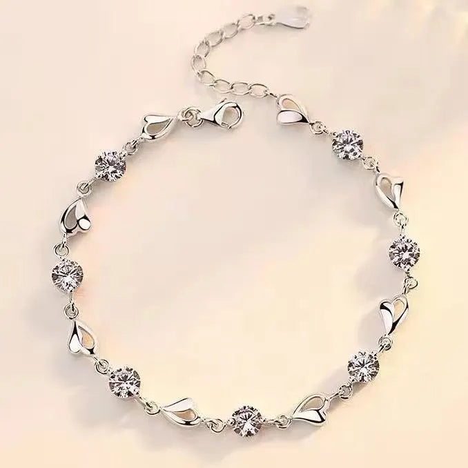 Bracelete Cordão Torcido em Prata 925