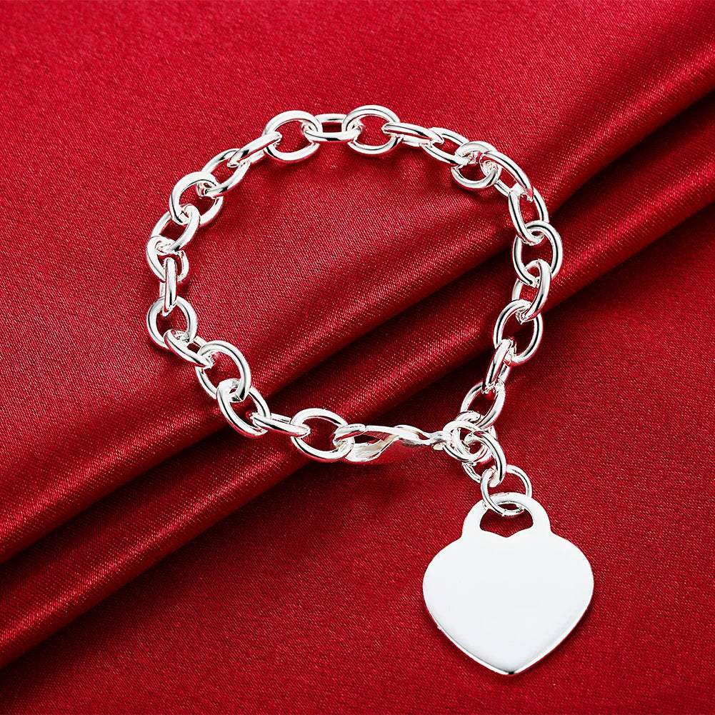 Bracelete Cordão Torcido em Prata 925
