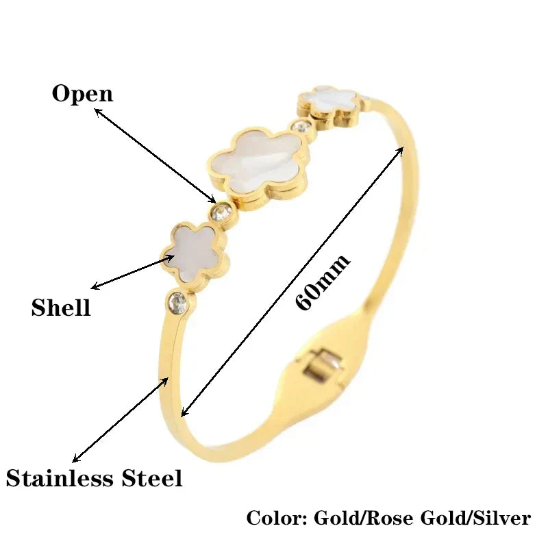Bracelete Five Leaf