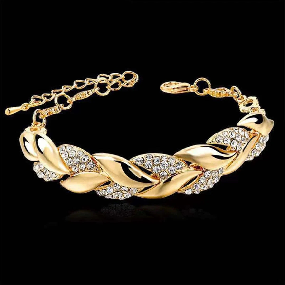 Bracelete Hip Hop Leaf