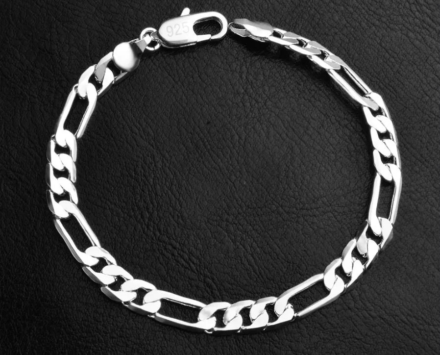Bracelete Cordão Torcido em Prata 925
