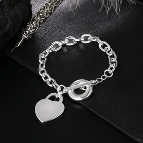Bracelete Cordão Torcido em Prata 925