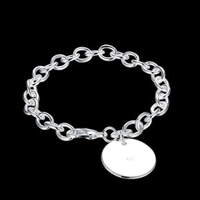 Bracelete Cordão Torcido em Prata 925