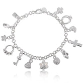 Bracelete Cordão Torcido em Prata 925