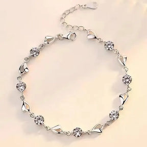 Bracelete Cordão Torcido em Prata 925