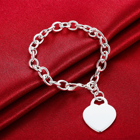 Bracelete Cordão Torcido em Prata 925