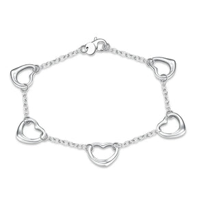 Bracelete Cordão Torcido em Prata 925