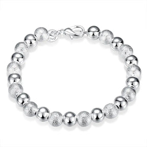 Bracelete Cordão Torcido em Prata 925