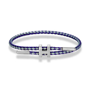 Bracelete de Cordão em H