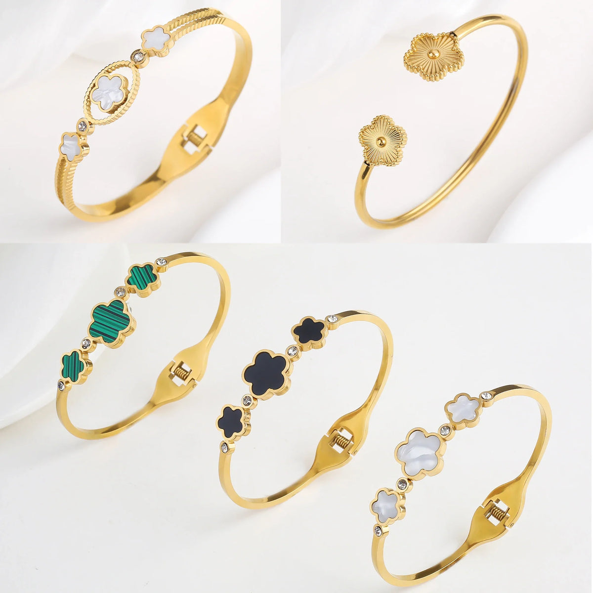 Bracelete Five Leaf
