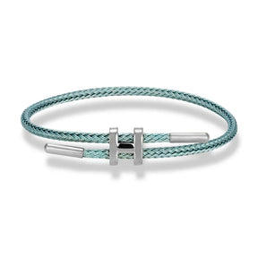 Bracelete de Cordão em H