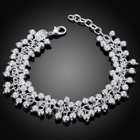 Bracelete Cordão Torcido em Prata 925